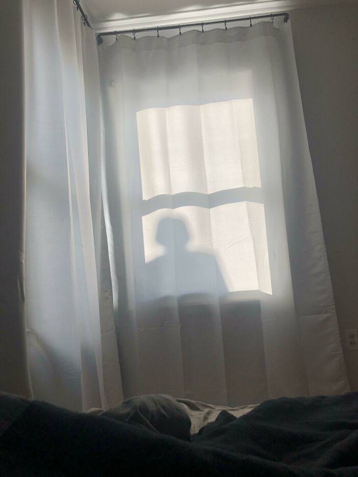 An Interesting Shadow To Wake Up To