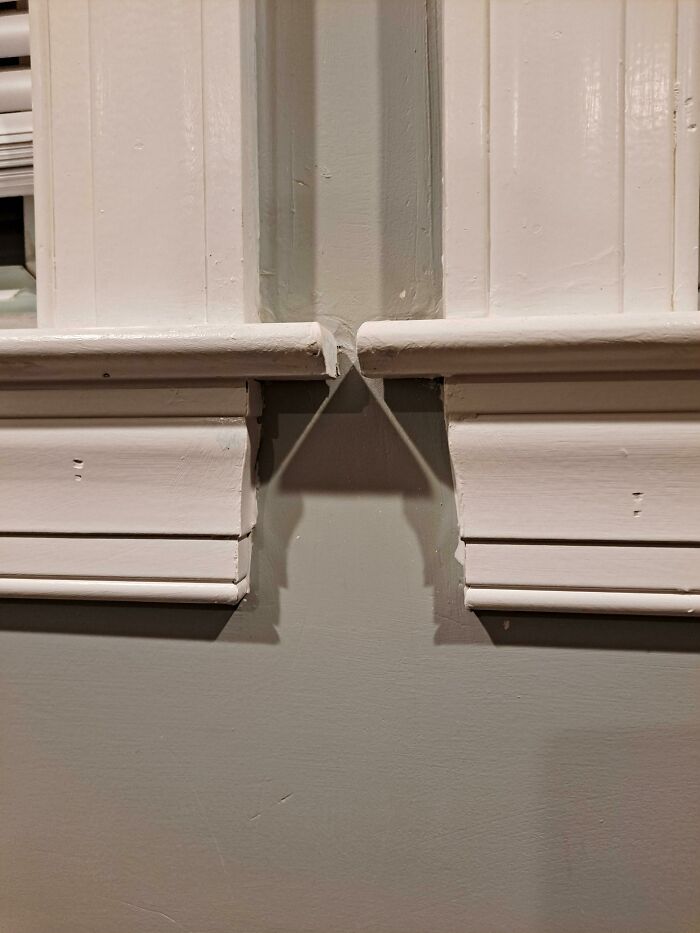 This Triangular Shadow Under My Windowsills