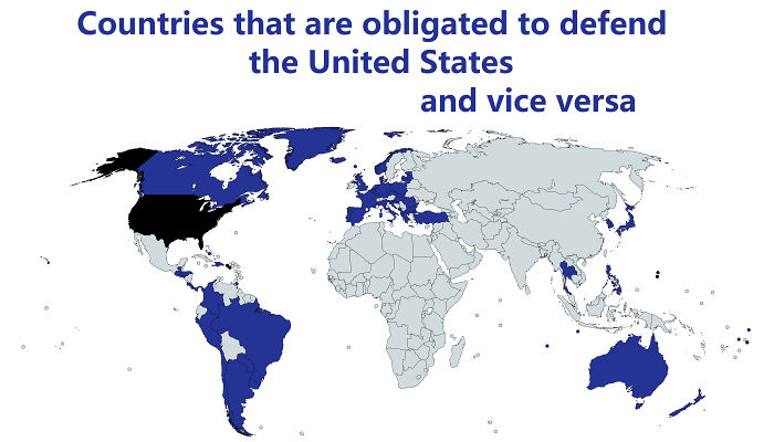 Countries That Are Obligated To Defend The United States And Vice Versa