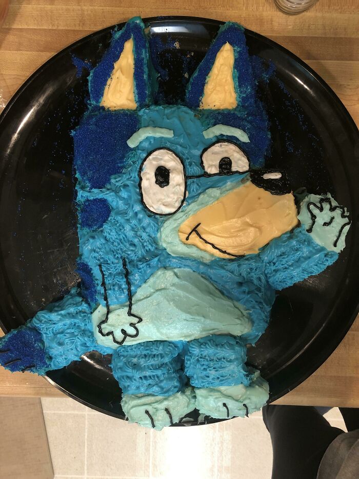 Worked On This All Day. Not The Best, But My Bluey Fan Turns Three Today