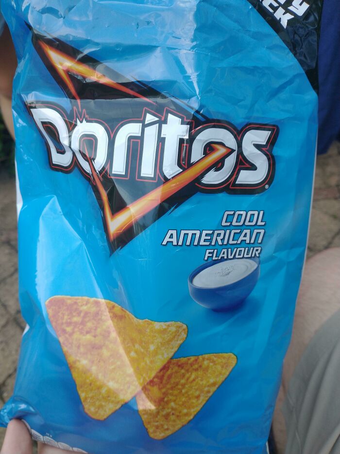 In The Netherlands, Cool Ranch Doritos Are Called "Cool American Flavour"
