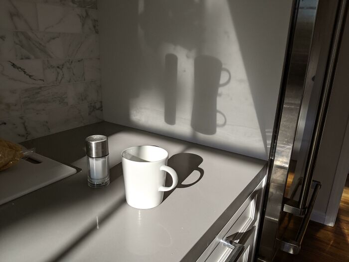 This Weird Shadow Situation In My Kitchen