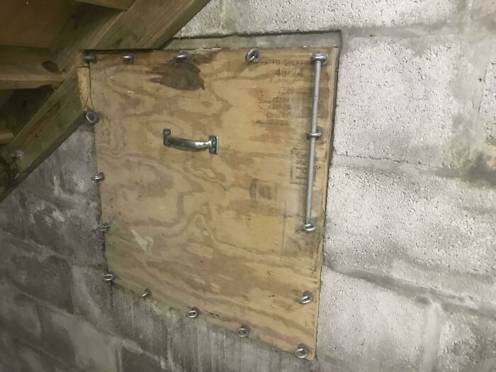 Just Bought A House. Found This In The Basement. Sealed Tight