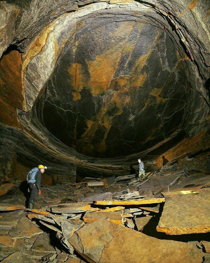 La mina de piedra Ojo de Dragón en el Reino Unido