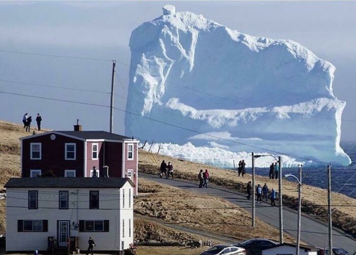 Just An Iceburg Casually Strolling By.