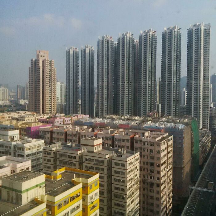 A View From My Hotel Room In Hong Kong