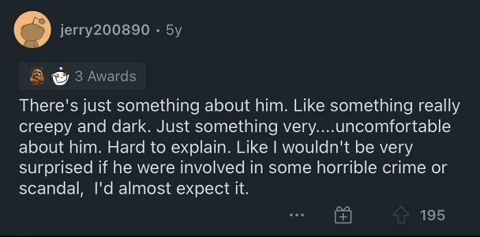 This Reddit Comment About Kevin Spacey From 5 Years Ago