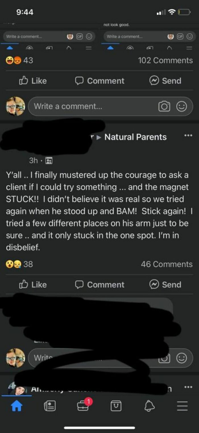 A Massage Therapist Asks A Client If She Can Stick A Magnet On Their Vaccine Site