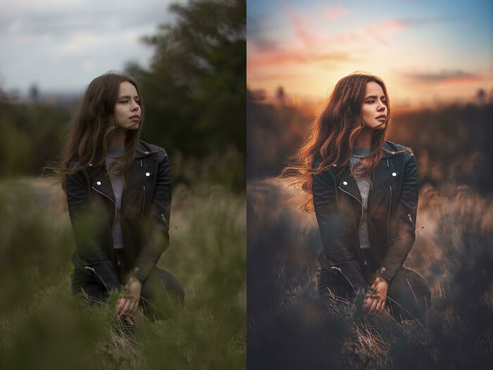 I Take Some Pretty Dull Overcast Portraits Sometimes, But Here's One Of My Transformation Attempts
