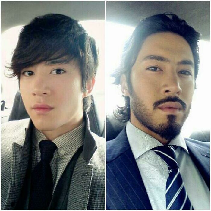 Before And After- Filming For Two Different Projects One After The Other (2months)...young Kid For A TV Show And A 'No-Good' Lawyer. I Am Polish/Korean 30yr Old