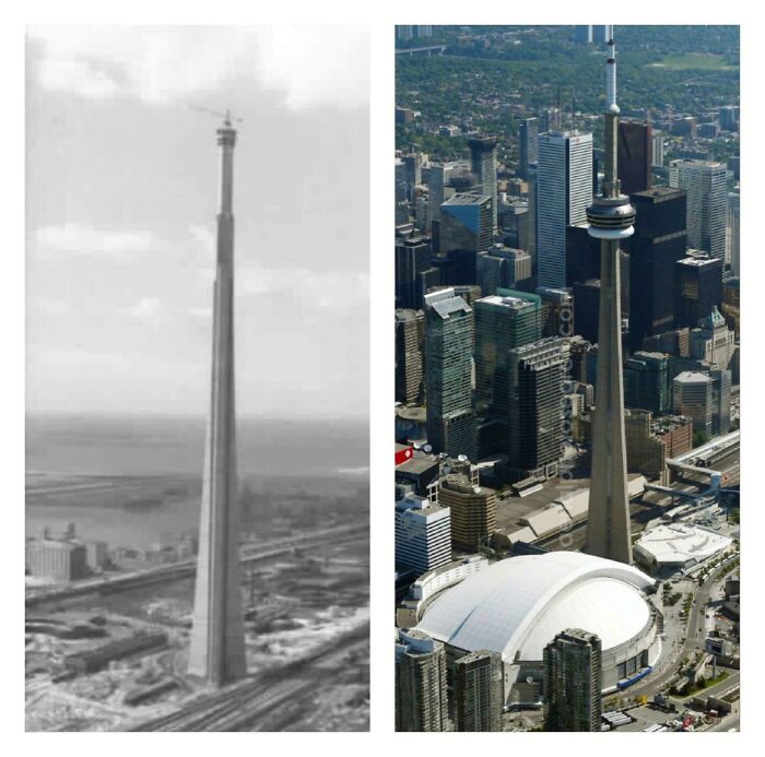 Toronto And Its Cn Tower. 1974 - 2017