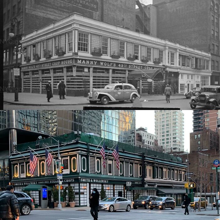 The Corner Of 49th St & 3rd Ave, Manhattan 1940 vs. 2021