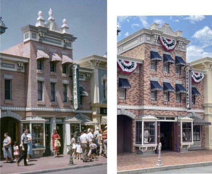 Disneyland Main Street. Anaheim, Ca. (1963/June 2021)
