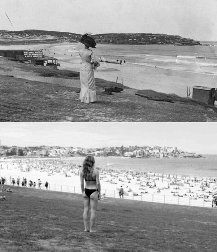 Bondi Beach, Sydney. 1910 - 2017