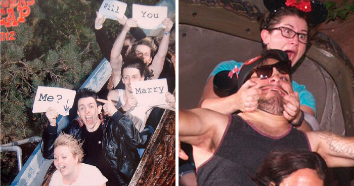 “Go To A Theme Park, They Said. It’ll Be Fun, They Said” – 50 Of The Funniest Rollercoaster Photos (New Pics)