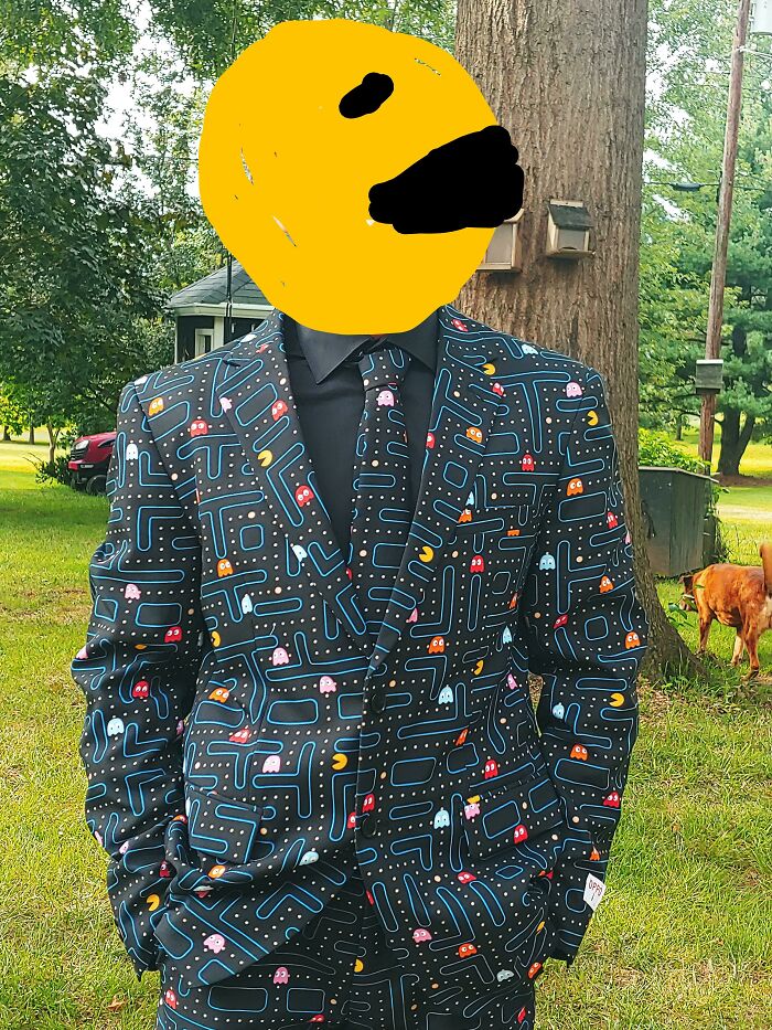 I Found A Suit For My Son At A Yard Sale. $15.00