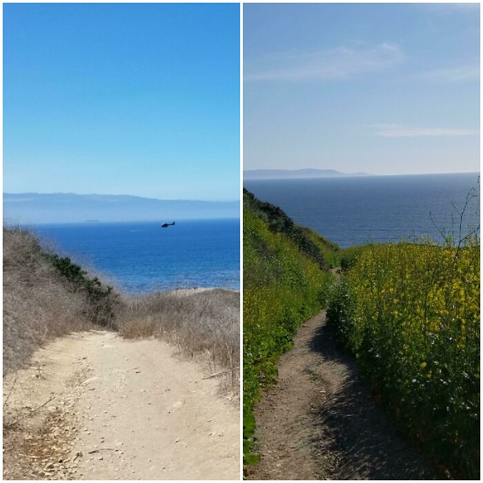 Socal Before And After A Wet Winter