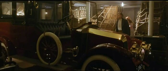 In Titanic (1997), The Car That Rose And Jack Have Sex In Is A 1912 Renault Type Cb Coupé De Ville. To Date, It Is The Only Automobile Known For Certain To Have Been On The Titanic