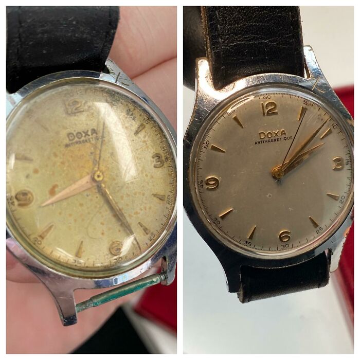 Just Restored A Friends 70 Year Old Watch