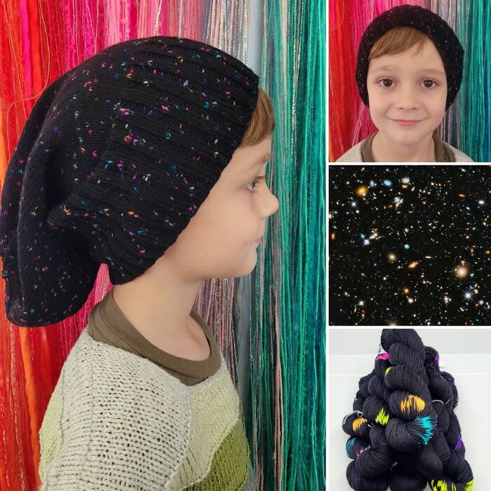 I Made The Yarn, The Hat, And The Human Wearing It