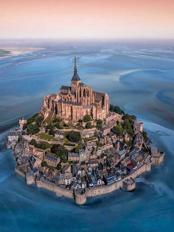 El Monte Saint Michel en Francia