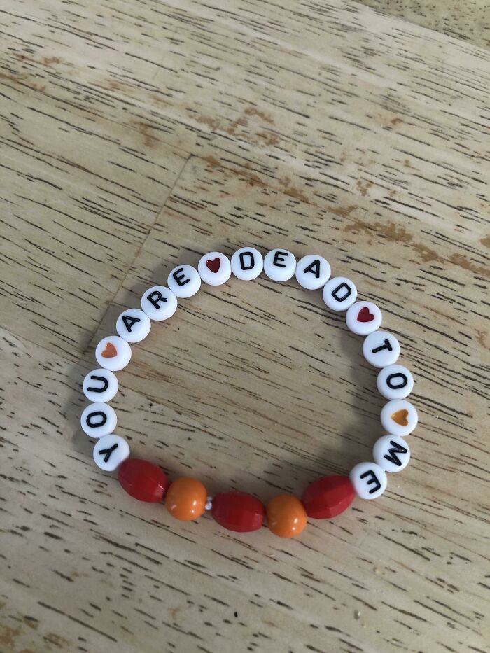 I’m An Adult And My Friend Is Moving Away. I Made Her A Friendship Bracelet As A Parting Gift
