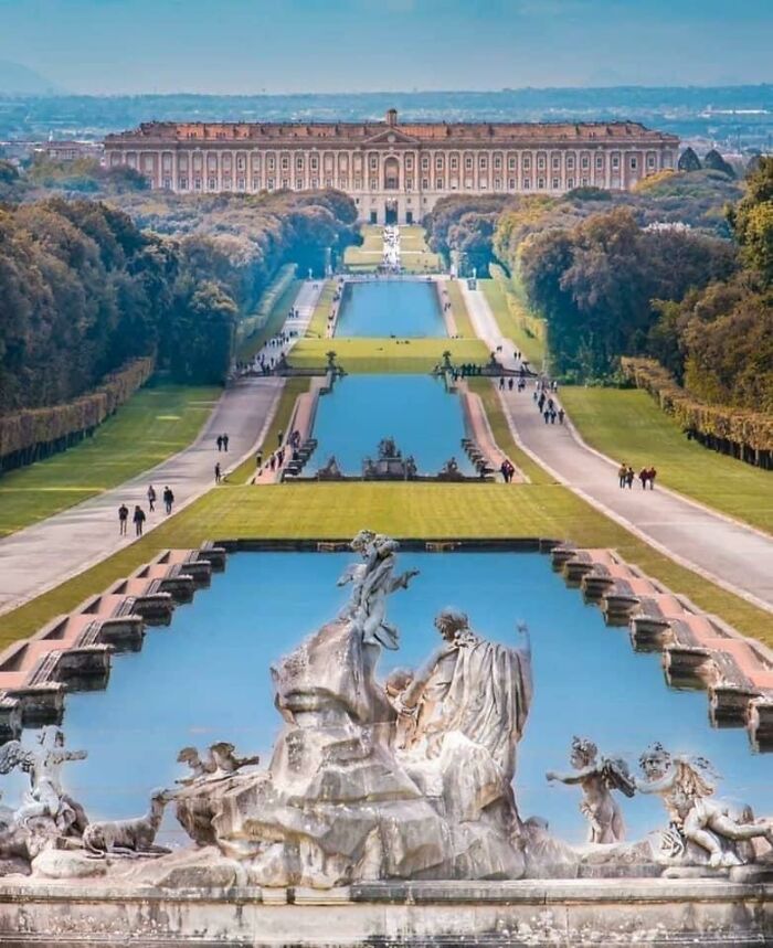 The Caserta Royal Palace In Italy Is The Largest Royal Residence In The World