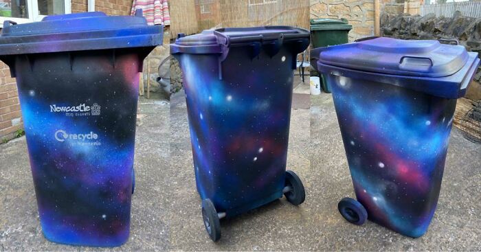 Painted Our Wheelybin