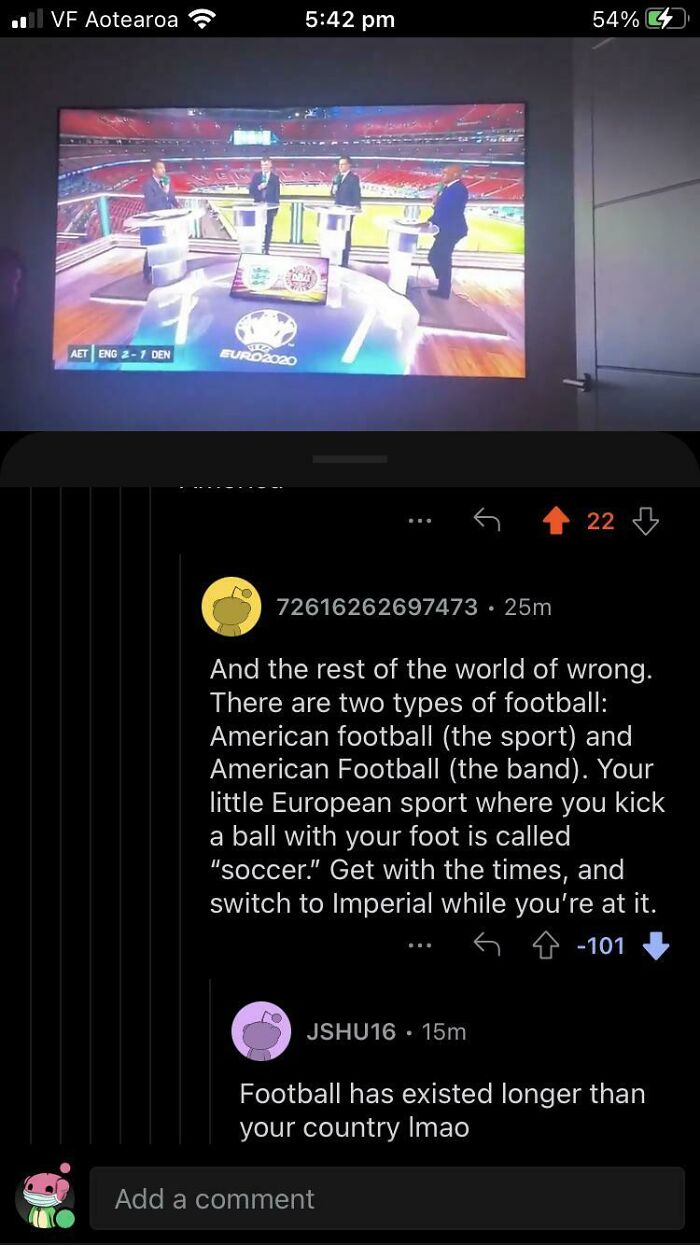 “Your Little European Sport Where You Kick A Ball With Your Foot Is Called ‘Soccer’”