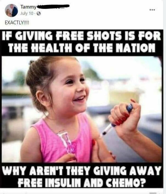 If Vaccines Are Free, Why Isn't Insulin And Chemo?