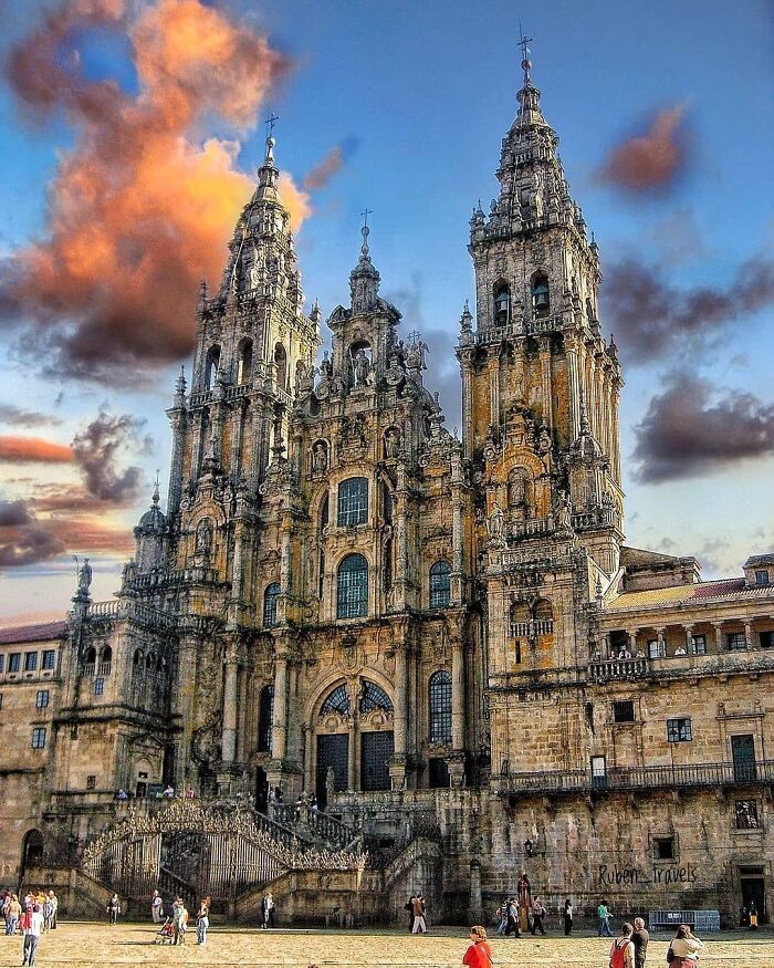 Catedral De Santiago Galicia, Spain