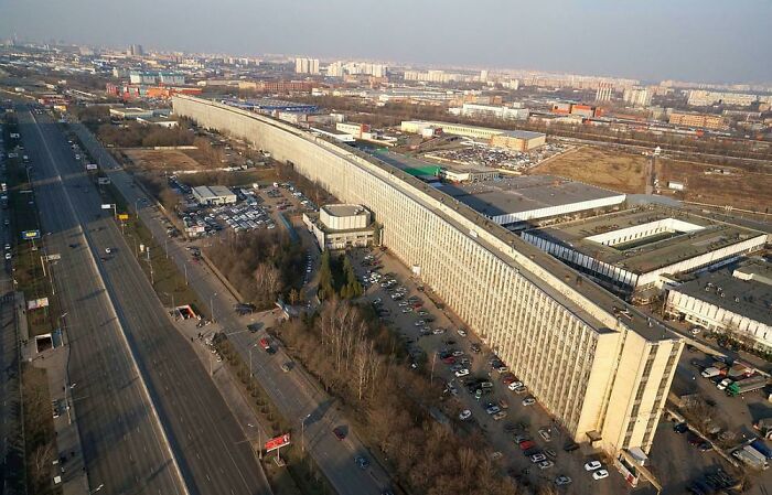 A 736-Meters-Long Building In Moscow (Research Center For Electronic Computing Technology)