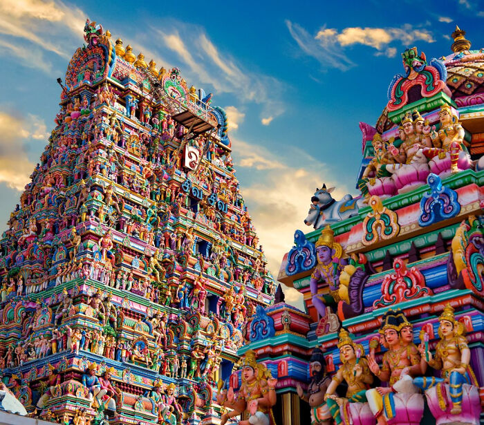 Templo hindú Kapaleeswarar en India