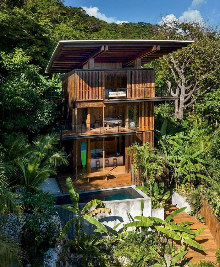 House Nestled In The Trees, Costa Rica