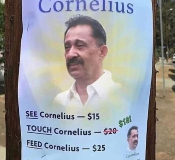 To Promote Cornelius