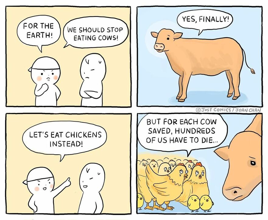 These Comics Showing The Suffering Of Animals Will Make You Think ( 77 Comics)