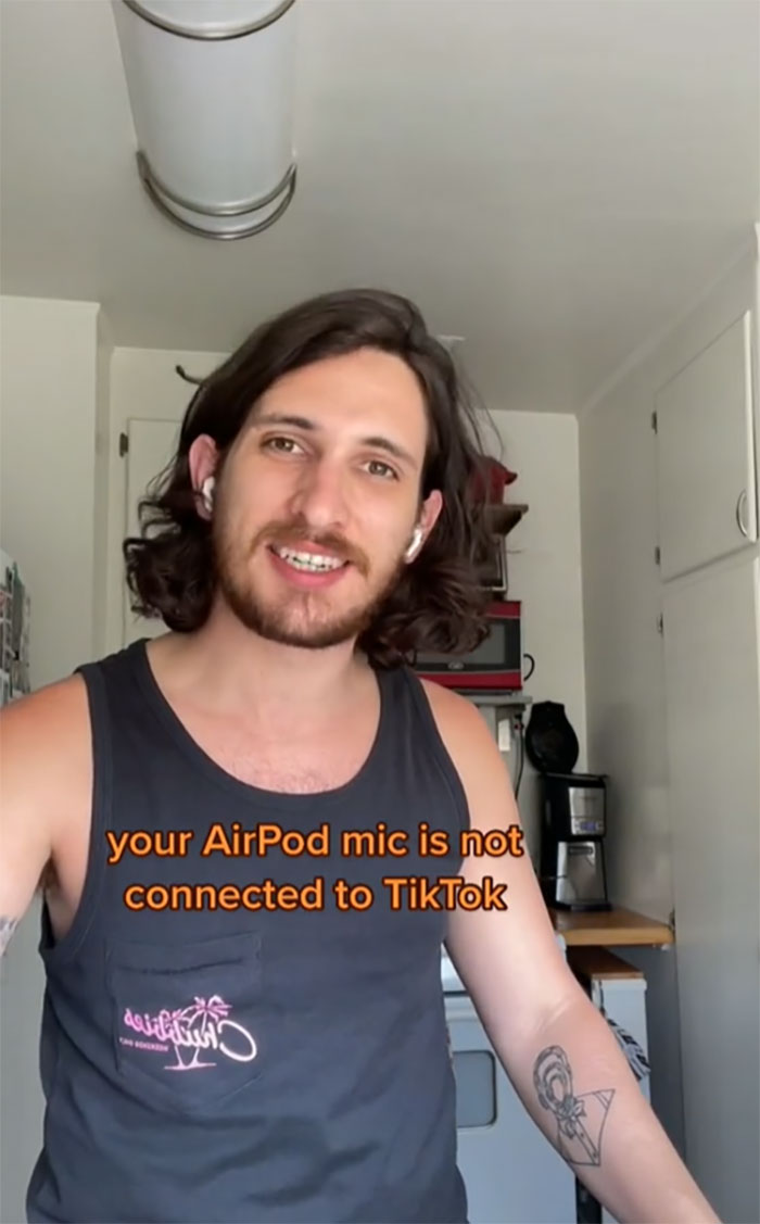 Your Airpod Mic Is Not Connected To Tiktok. Sound Yes, Mic No