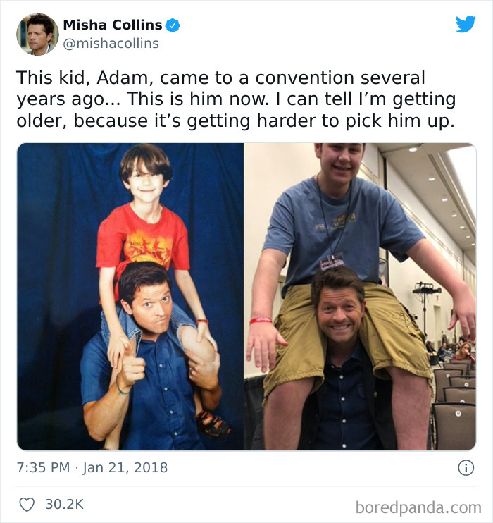 This Kid, Adam, Came To A Convention Several Years Ago... This Is Him Now