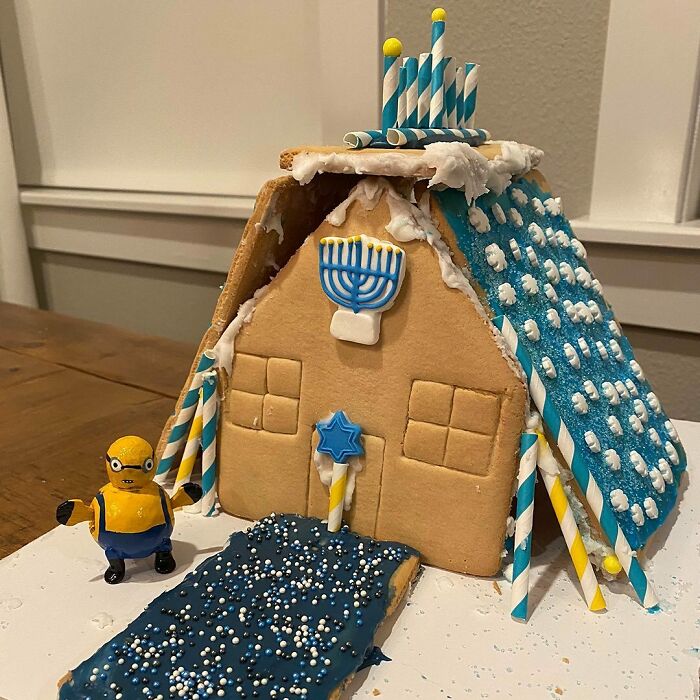 Eight Crazy Nights! That’s How Long Those Candles Will Prop Up That House