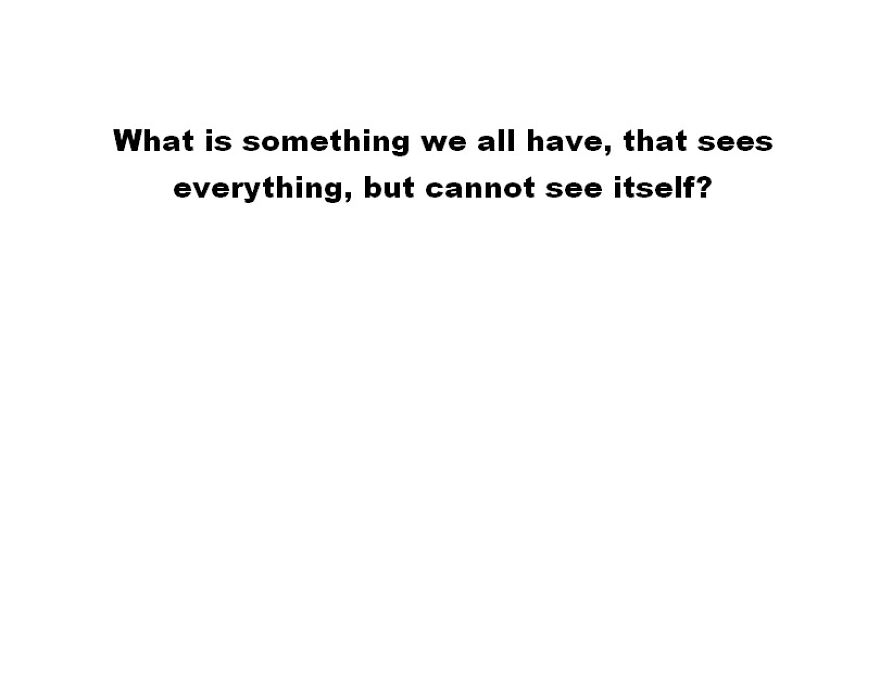 I Made Some Brain Teasers And Riddles For Everyone To Try And Solve