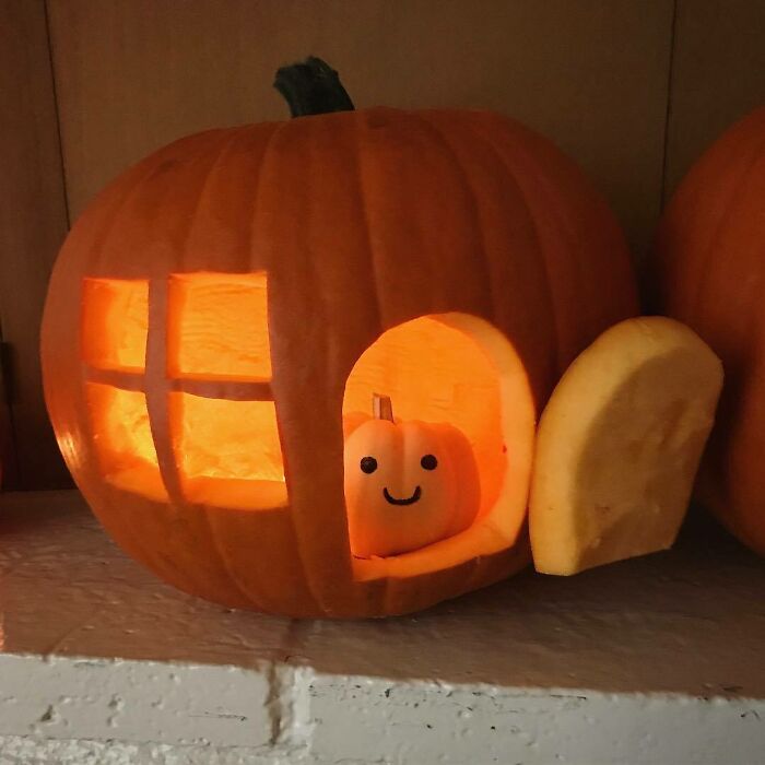I Carved A Pumpkin