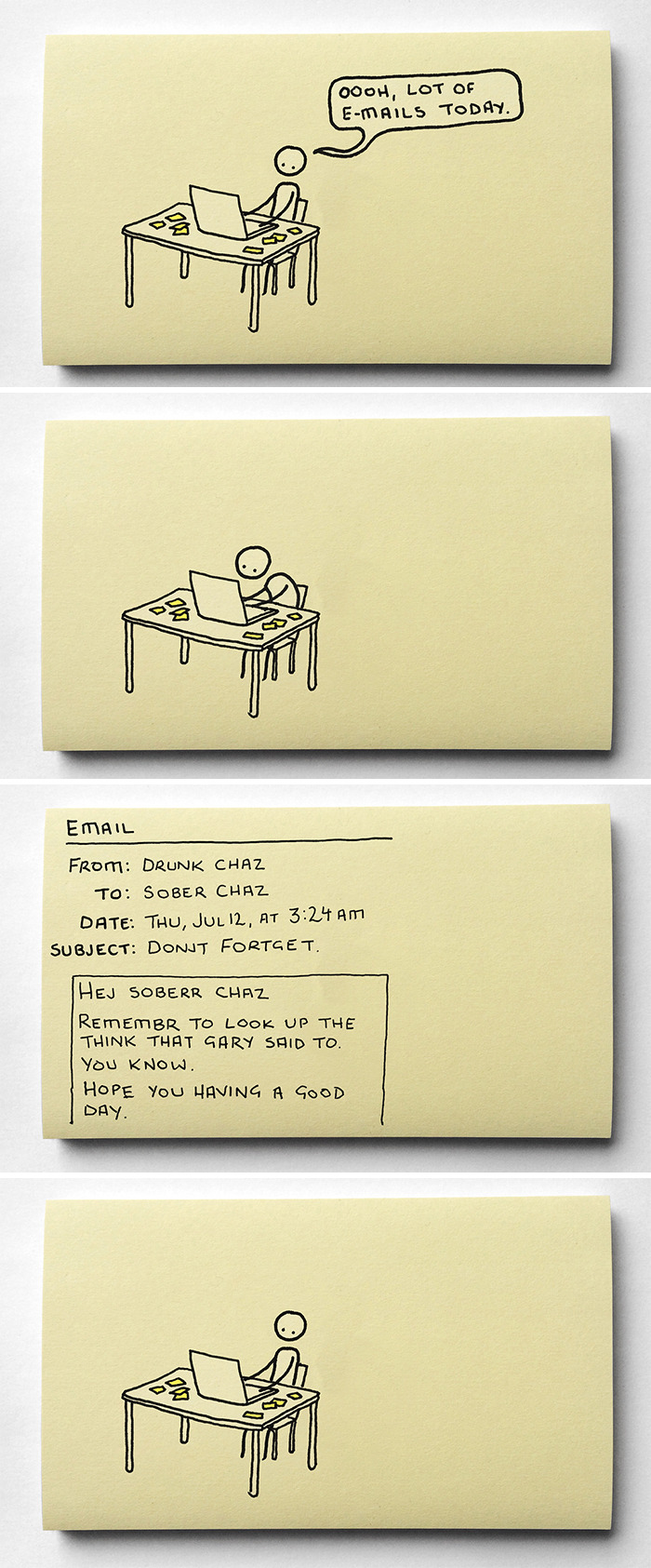 Artist Makes 30 Honest Sticky Notes That Sum Up Your Life As An Adult (New  Pics) | Bored Panda