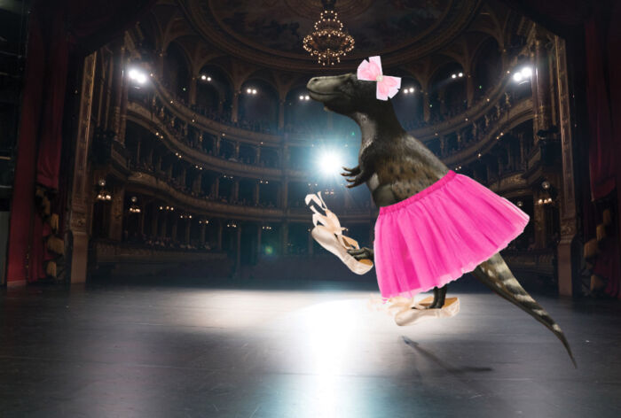 Ballerina Dino!
