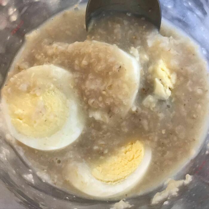Oatmeal + Boiled Egg
