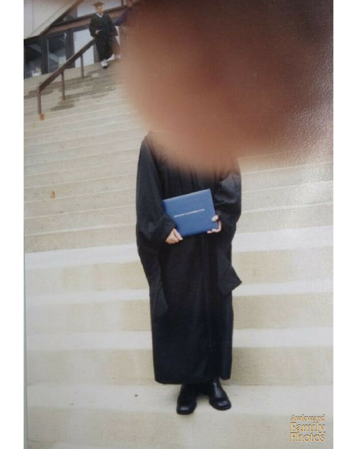 Esta es mi única foto de graduación de la universidad