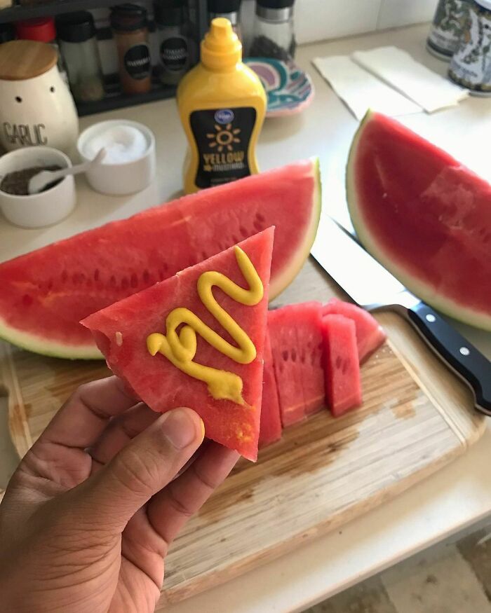 Watermelon And Mustard Is Still A Thing?