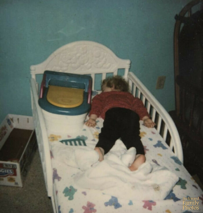 I Liked To Take Naps With My Plastic Potty. My Parents Told Me I Literally Carried It Into Bed And That The Plastic Potty And I Had A Special Bond