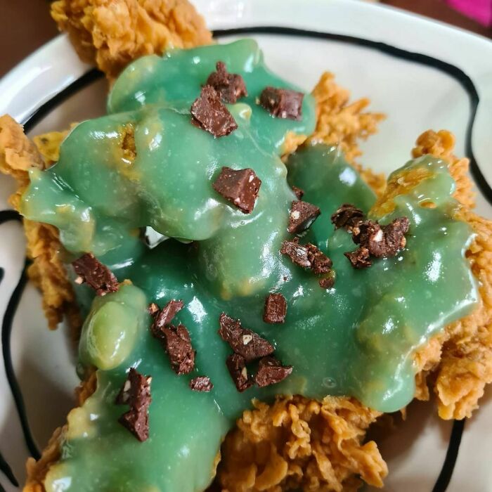 Mint Choco Fried Chicken