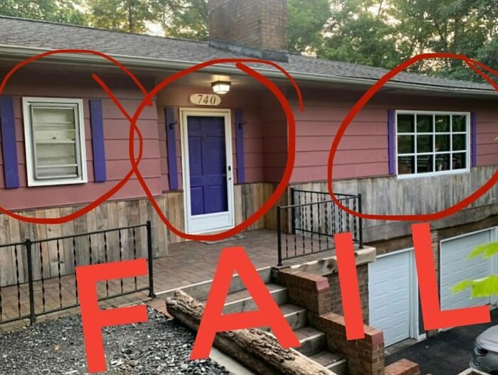 Happy Labor Day Weekend! I’m Sure Many Of Us Have Projects For Our Homes This Weekend, But Please Let One Of Those Projects Not Be Coat Hooks On Purple Door Shutters (Scroll To The Last Pic).
#shuddersunday #notyourgrampasshutters #baddecisions