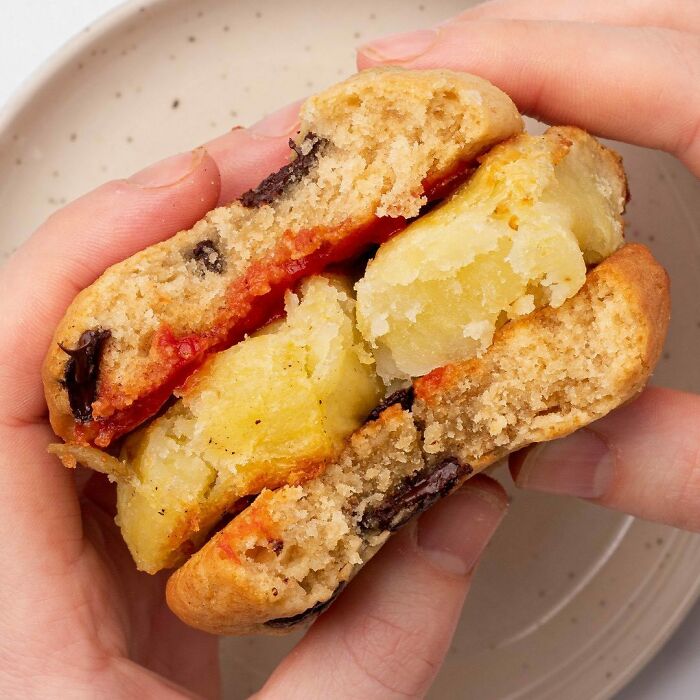 Chocolate Chip Cookies Sandwiched Between Salty Roast Potatoes That Are Crispy On The Outside And Fluffy On The Inside. With Just A Little Bit Of Tommy K For Good Measure
